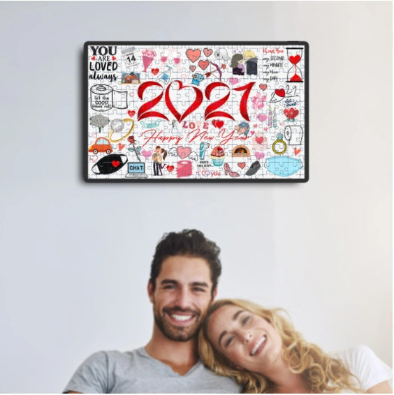 Valentine's Day Gift Puzzle 1000 Pieces Funny Toys Personalized Gifts Interactive Assemble Game