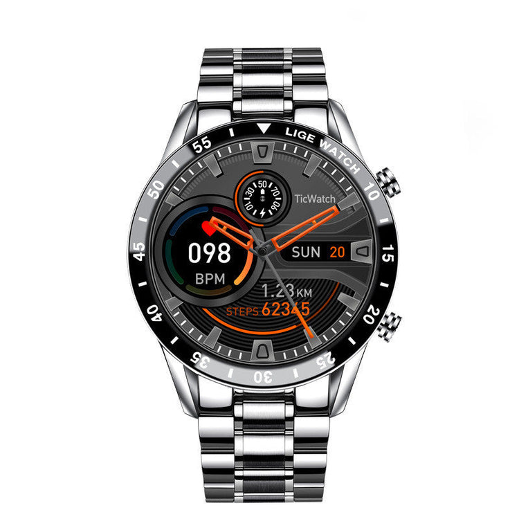 Premium Multifunctional Smart Watch - Bluetooth Call, Heart Rate & Blood Pressure Monitor - Waterproof Fitness Tracker