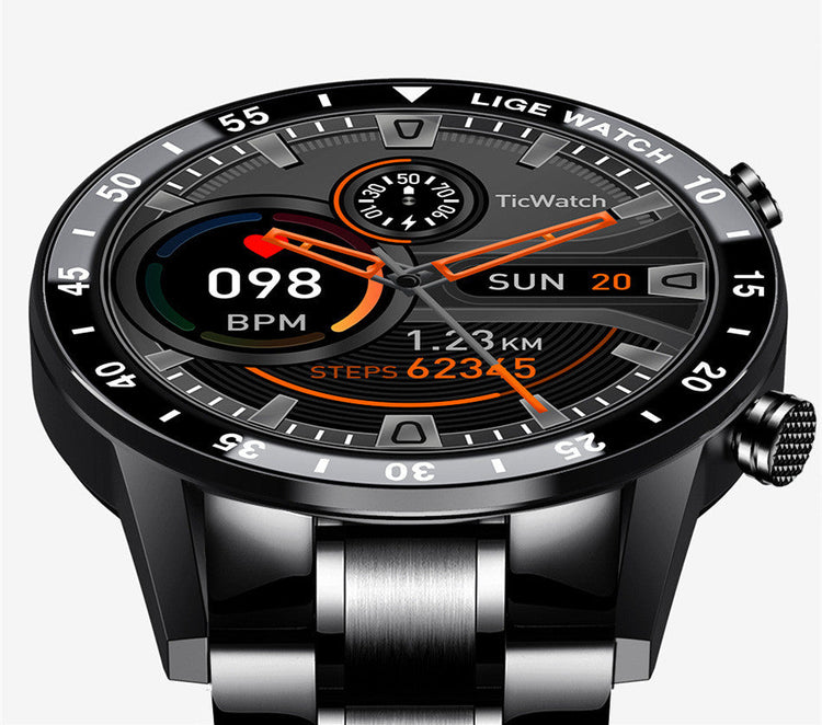 Premium Multifunctional Smart Watch - Bluetooth Call, Heart Rate & Blood Pressure Monitor - Waterproof Fitness Tracker