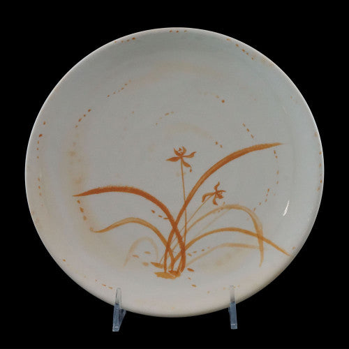 Gold Orchid Melamine Lotus Shape Plate 150mm / 6'' - Pack Of 12