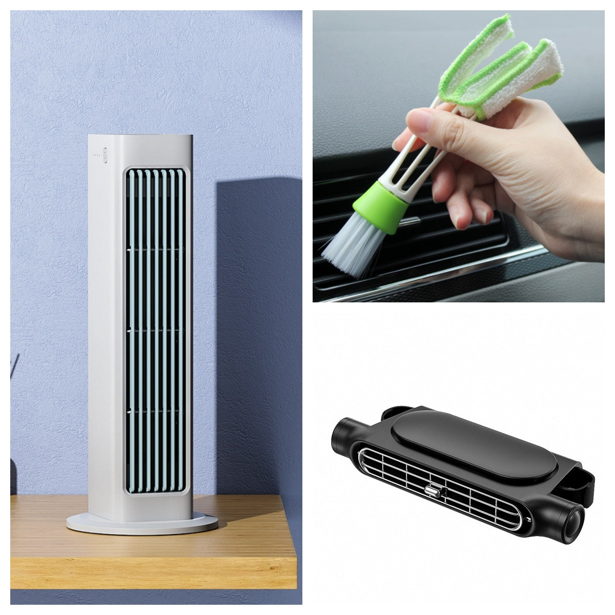 Electric Fan Home Desktop Dormitory Office USB Anion