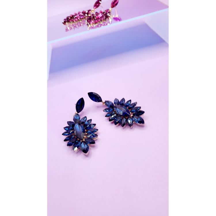 Twilight Crystal Drop and Dangle Earrings