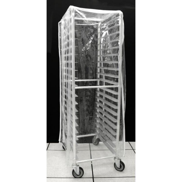 Clear Plastic Cover For 20 Tier Pan Rack Trolly