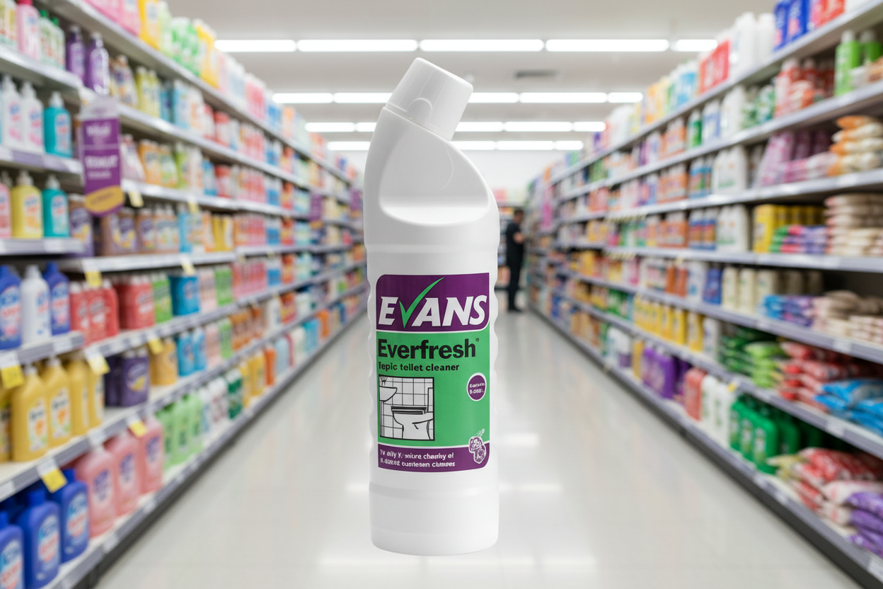 6 x Evans Daily Toilet Cleaner 1Lt X 6