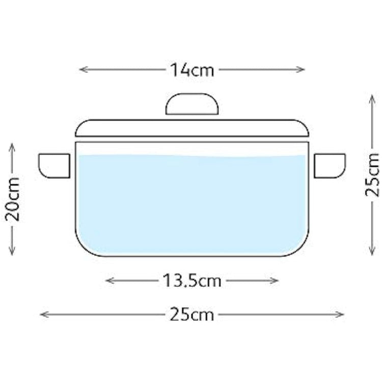 Judge Vegetable Steamer Cooking Pot, 14cm, Stainless Steel Food Steamer with Steamer Pan & Lid, Dishwasher Safe Cookware