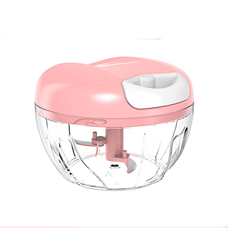 Mini Powerful Meat Grinder Garlic Press Ginger Grinding Vegetable Cutter Hand-power Food Chopper Mincer Mixer