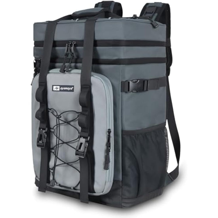 Cool Backpack 30L/20L Cool Bag Backpack Large Foldable 40/24 Cans Cool Backpack Large Thermal Backpack Insulated Backpack with Cooling Compartment Cooling Backpacks Shopping Backpack for Beach Picnic