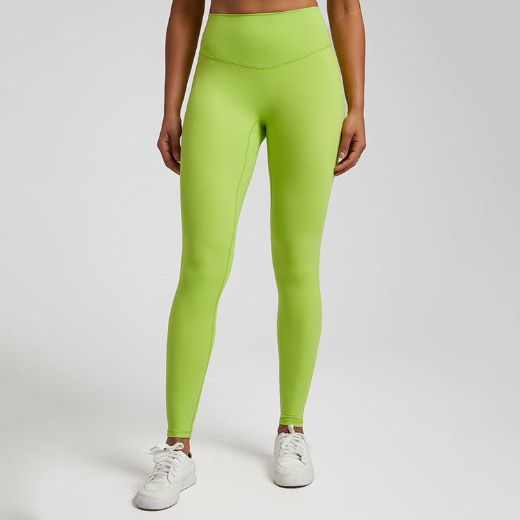 New Yoga European And American High Waist Hip Lift Running Fitness Pants