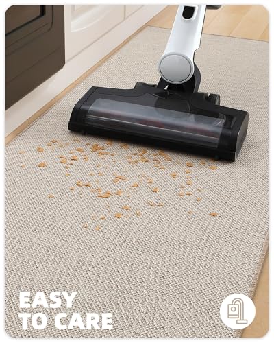COLOR&GEOMETRY Runner Rug, Woven Carpet Runner, Kitchen Mats Non Slip Washable, Absorbent, Easy To Clean Kitchen Runner, Floor Mat For Hallway,