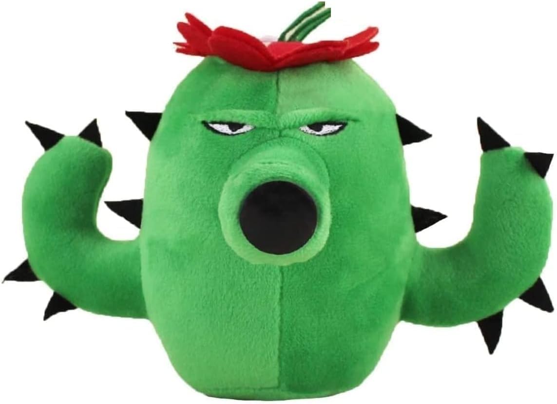 Plants vs Zombies Steal a Brainrot Toys - Cactus Teddy Bear Stuffed Animal