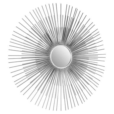 Cristi Silver Finish Wall Mirror