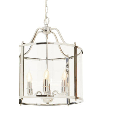 Hampstead 6 Bulb Chrome Pendant Light