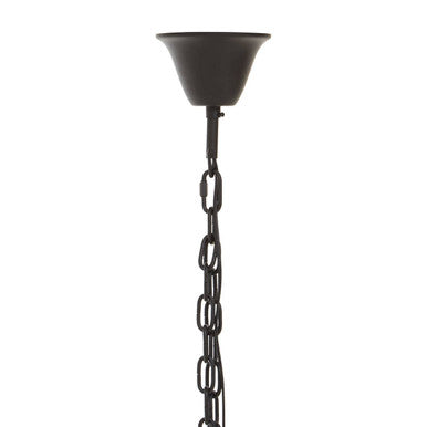 Babylon Black Medium 6 Light Chandelier