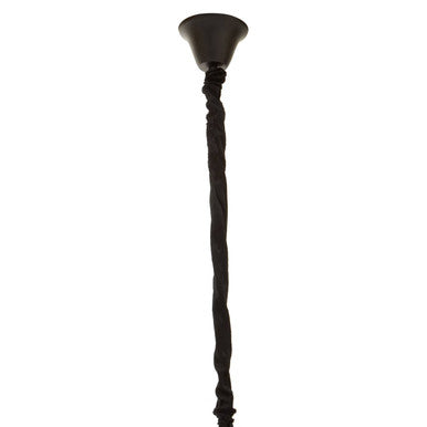Babylon Black Medium 6 Light Chandelier