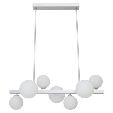 Abira Chrome Finish 7 Light Statement Pendant Light