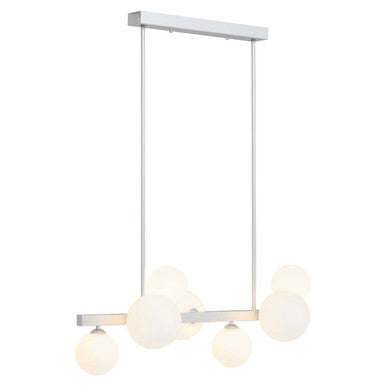 Abira Chrome Finish 7 Light Statement Pendant Light