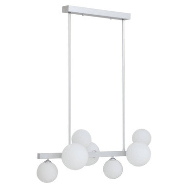 Abira Chrome Finish 7 Light Statement Pendant Light