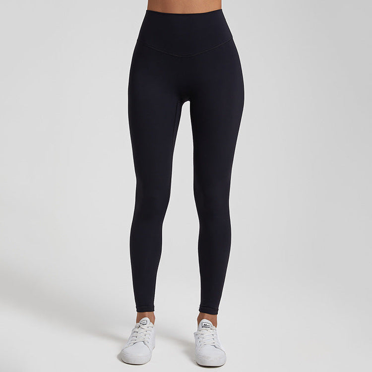New Yoga European And American High Waist Hip Lift Running Fitness Pants