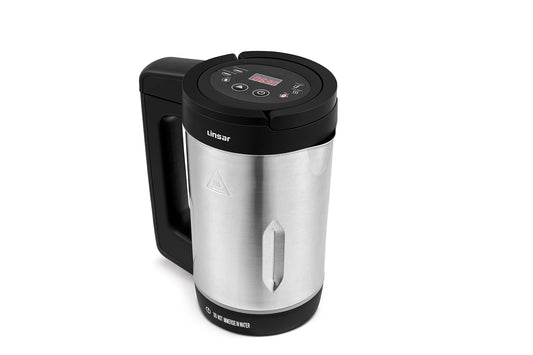 Linsar - Multi Blender - Milk & Soup Maker - Stainless Steel Jug and Blade - Plant Milk Maker - With LED Display, 6 Programms - Keep Warm -1.6 L - 900