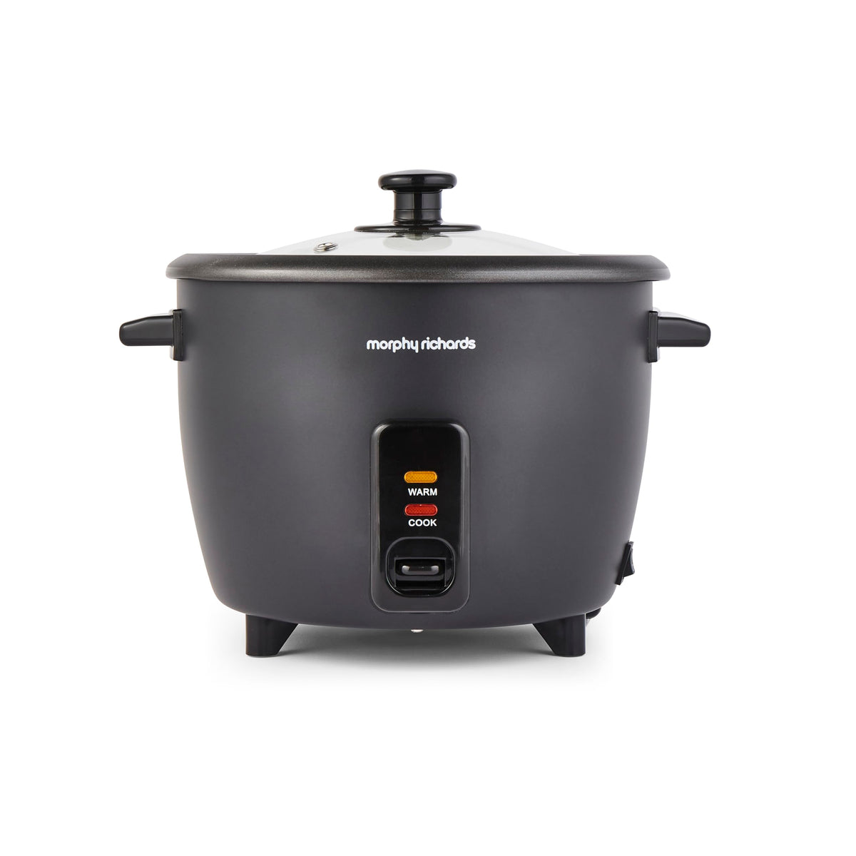 Morphy Richards Rice Cooker, 1.5L, 8 Cups, Compact, Automatic Cooking, User Friendly, Non-stick Aluminum Inner Pot, Glass Lid, Easy Clean, Keep Warm,