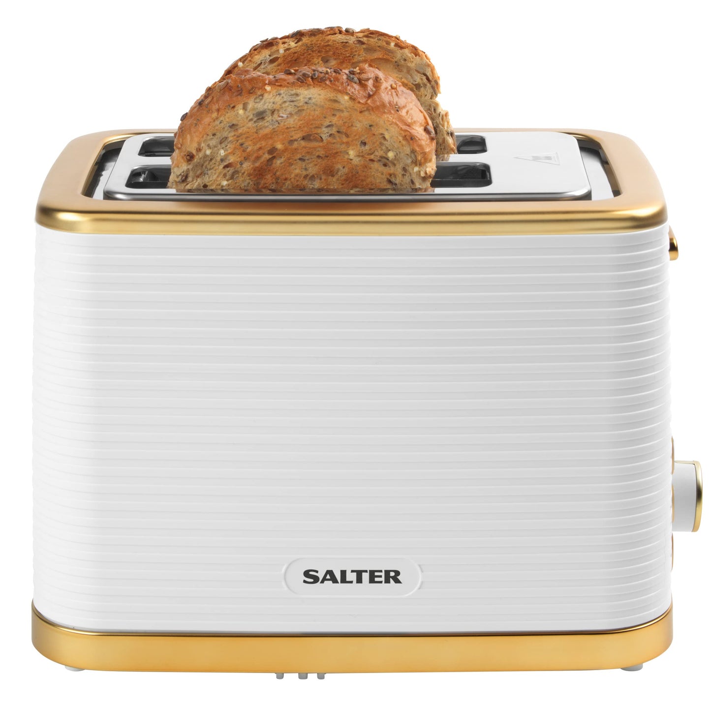 Salter COMBO-7996 Palermo Electric Kettle and Toaster Set, 2-Slice Toaster with Wide Slots and 7 Browning Functions, 1.7L Cordless Kettle with Boil
