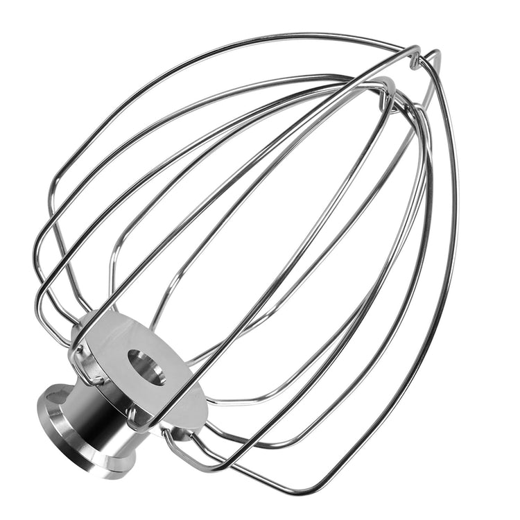 K45WW 6-Wire Whip for KitchenAid 4.5-5 Quart Tilt-Head Stand Mixers Artisan Series & Classic Series by MMOBIEL - Stainless Steel Attachment Egg Cream