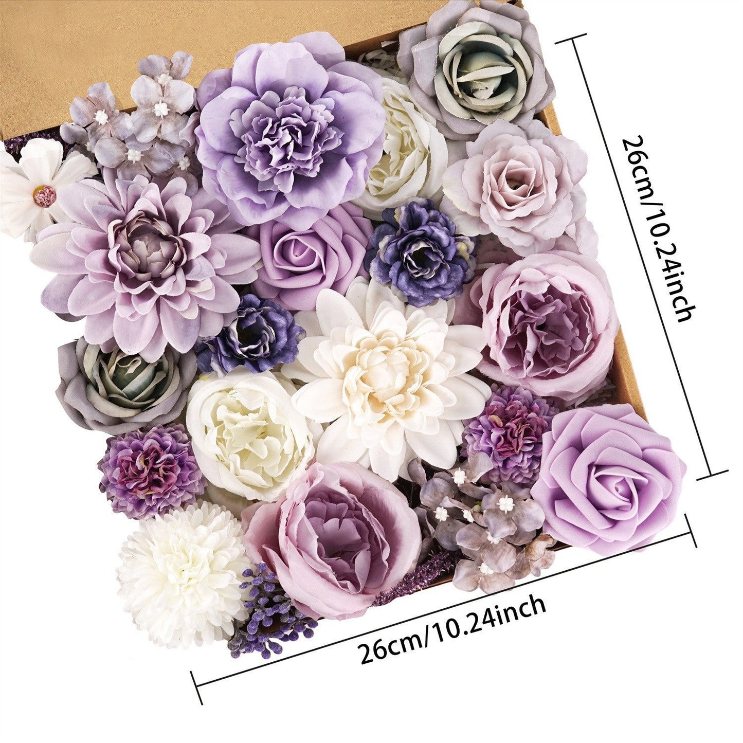 Flower Box Wedding Birthday Party Gift Wedding Bridesmaid Bridal Bouquet