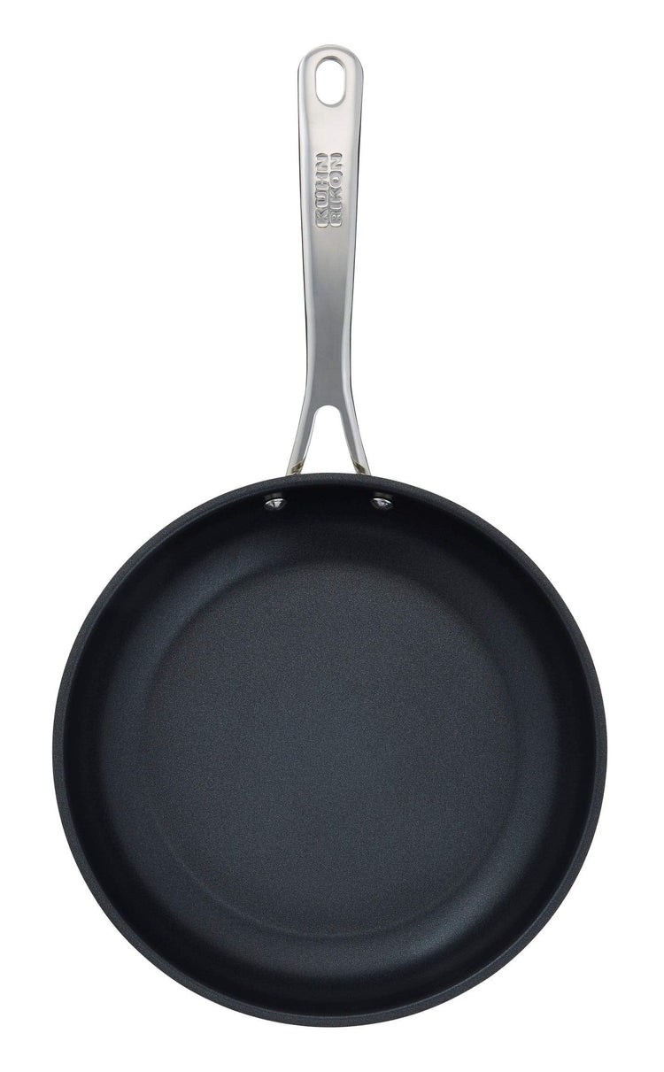 KUHN RIKON Allround Oven-Safe Induction Non-Stick Frying Pan, 24 cm, Stainless Steel, Silver
