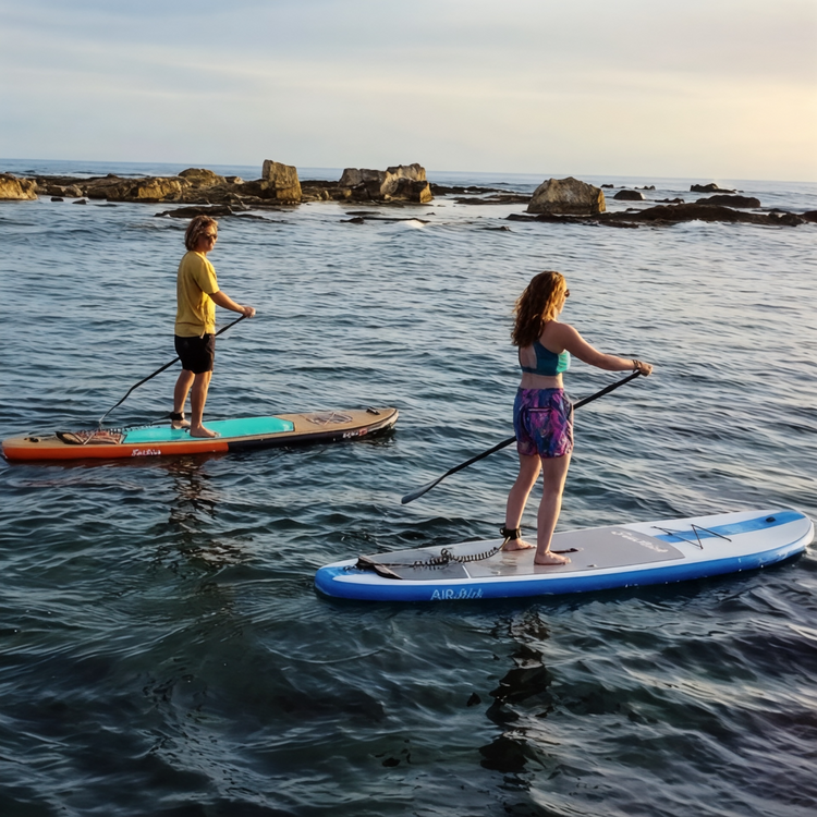 Wooden Menace 11'2 Inflatable Paddle Board | SUP With Seat