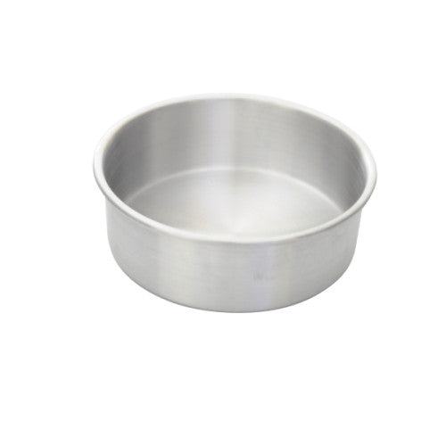 Round Aluminum Cake Pan with Straight Sides 150mm x 50mm