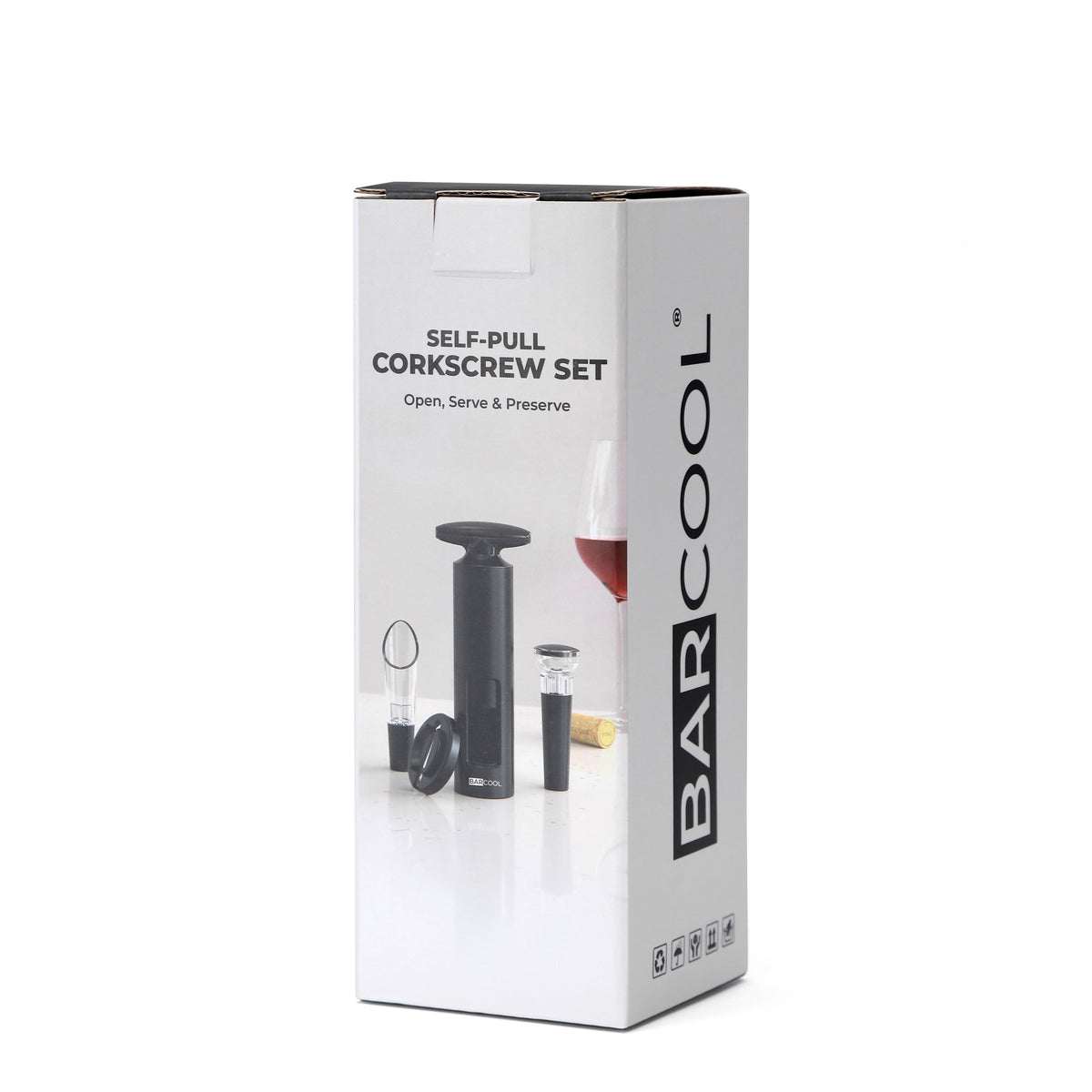 Barcool Self-Pull Wine Opener Set