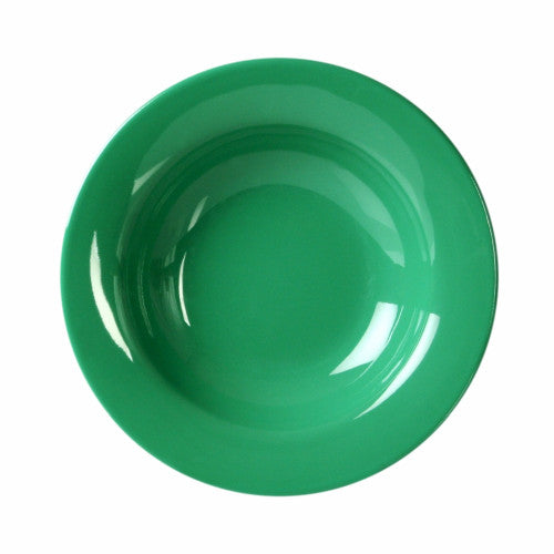 Wide Rim Melamine Green Salad Bowl 237ml / 8oz - Pack Of 12