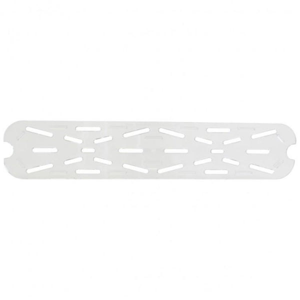 GN 1/2 Polycarbonate Gastronorm Drain Shelf Clear