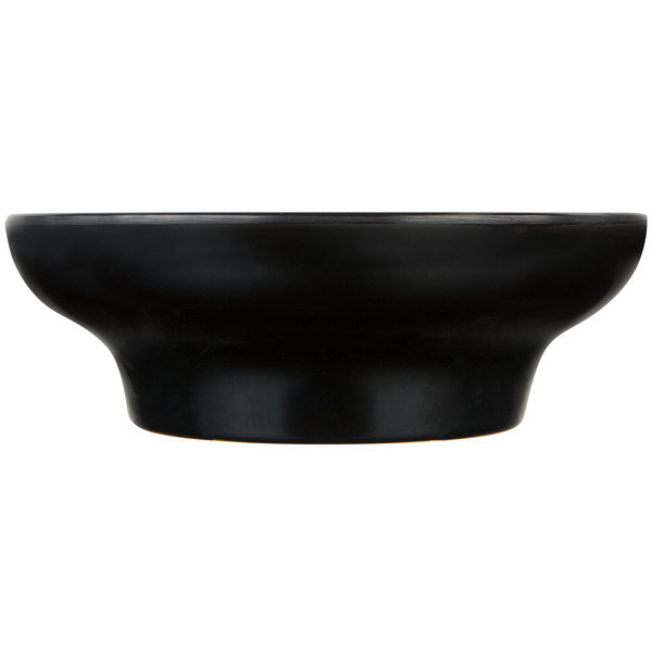 Melamine Black Salsa Dish 8oz - Dozen