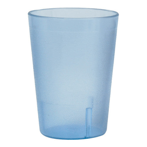 Pebbled Blue Plastic Tumbler 237ml / 8oz - Pack of 12