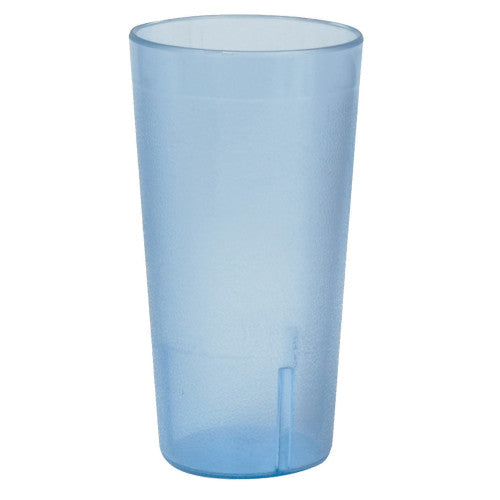 Pebbled Blue Plastic Tumbler 355ml - Pack of 12
