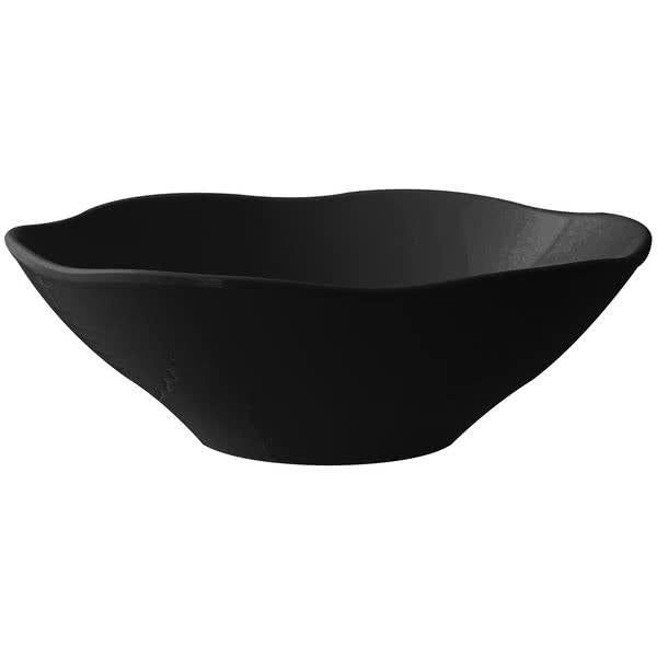 Classic Round Melamine Black Soup Bowl 1.3Ltr (45oz) - Pack Of 12