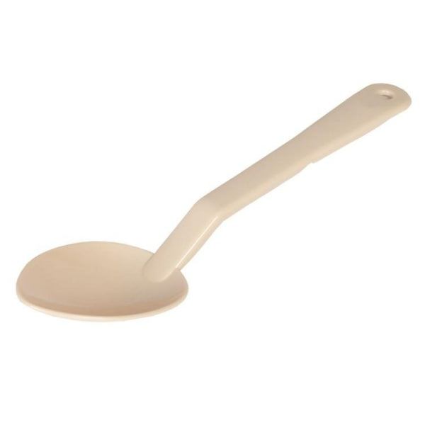 Polycarbonate Beige Solid Serving Spoon 330mm - Pack of 12