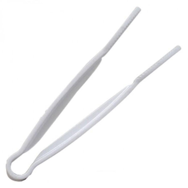 Polycarbonate Clear Flat Grip Tongs 229mm