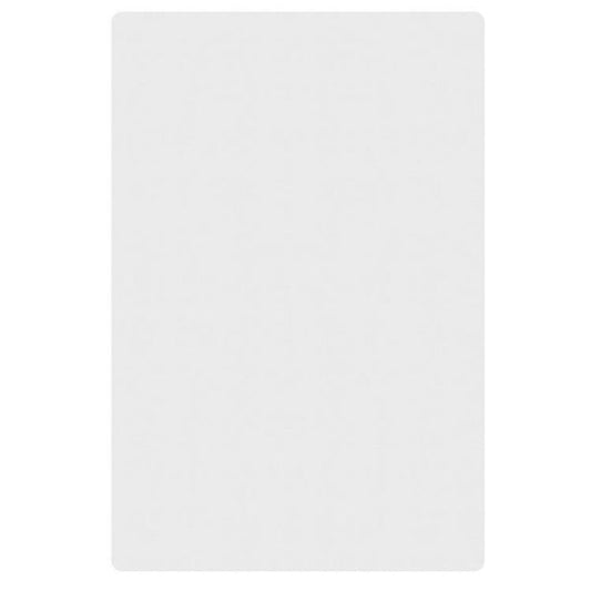 High Density Polyethylene White Chopping Board 457x305x13mm