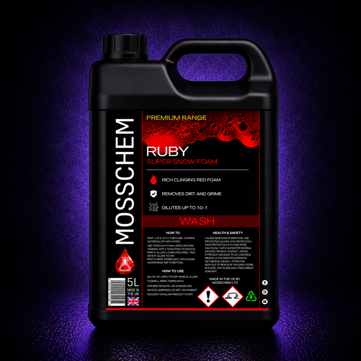 Ruby Red Super Snow Foam