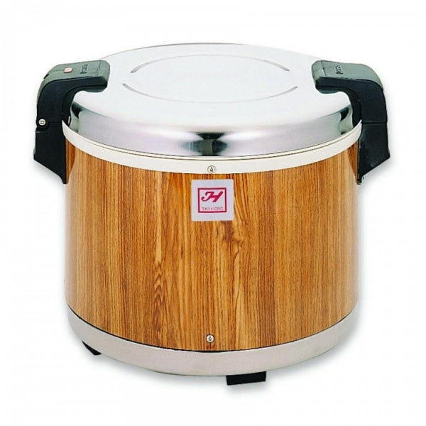 Rice Warmer with Wood Grain Finish