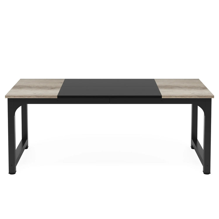 Tribesigns Modern Computer Desk Large Office Desk Computer Table Study Writing Desk Workstation for Home Office