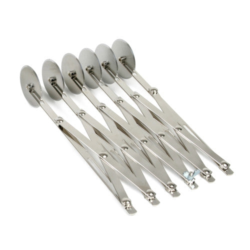 Stainless Steel Adjustable Dough Divider 6-Wheel