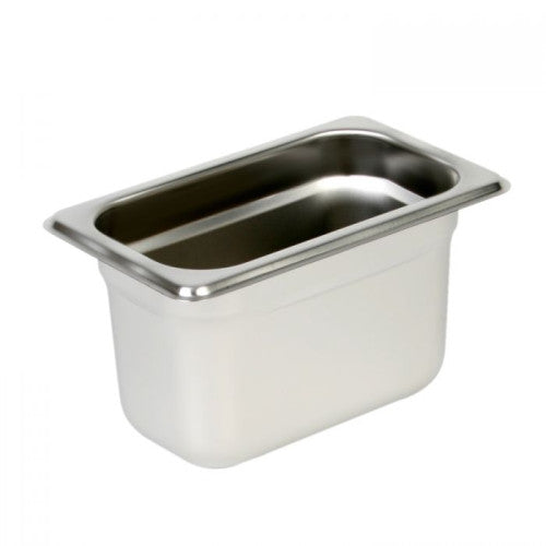 Stainless Steel 1/9 Gastronorm Tray 100mm Deep