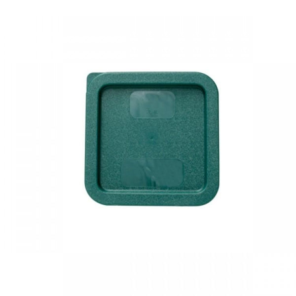 Square Dark Green Lid For Food Storage Containers 3.8Ltr - 1.9Ltr