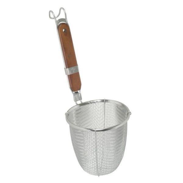 Wood Handle Flat Noodle Skimmer