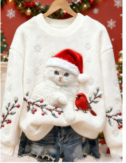 Christmas Retro Green Unisex Sweater