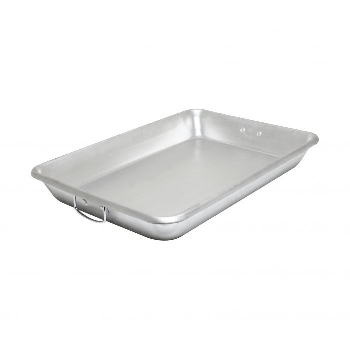 Aluminium Bake Pan With Handles 666mm x 464mm x 83mm 26 ¼'' x 18 ¼'' x 3 ¼''