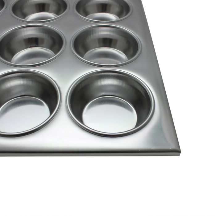 Aluminium 24 Cup Muffin Pan 104ml - 3 ½oz